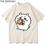 Kawaii Chiikawa T-s&auml;rk Unisex Harajuku Vintage Esteetilised Graafilised T-s&auml;rgid Unisex Anime Multifilmid Vabaaja puuvillased T-s&auml;rgid Topid Korea XL