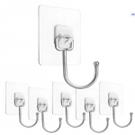 K&ouml;&ouml;k, vannitoakonksud, kronstein, riidepuu, isekleepuv korraldaja, isekleepuvad takjakonksud, 10 pakk as the picture shows