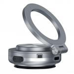 Mobiiltelefoni hoidik 360&deg; p&ouml;&ouml;ratav autokinnitus iminapaga mobiiltelefoni autokinnitus iPhone'i nutitelefonile valge