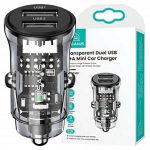 Usams Ład. Sam. C31 3A 2Xusb-Afast Charge Czarny/Black Cc162Cc01(Us-Cc162)