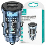 Usams Ład. Sam. C31 3A 2Xusb-Afast Charge Niebieski/Blue Cc162Cc02 (Us-Cc162)