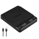 K&ouml;&ouml;gi kohvikaal taimeriga laetav digitaalne kaal 0,1 g &uuml;lit&auml;pne 3 režiimi tilguti espresso kaal Barista kingitus