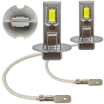2 tk H3 LED-pirn 9V-16V CANBUS 4000lm valge v&otilde;imas