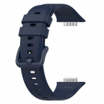 Silikoonrihm Huawei kella Fit 2 jaoks aktiivse k&auml;ev&otilde;ru k&auml;ev&otilde;ru jaoks Huawei kella Fit2 rihma jaoks Huawei Watch Fit 2 tumesinine v&auml;rv