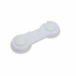 Lapseluku kaitse lastele lukustavate uste jaoks laste turvalisuse tagamiseks Laste turvaplastist lukk lapse sahtliluku jaoks 5pcs valge