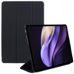 For vivo Pad3 Pro PU Leather Case Soft Silicone Tablet Cover Tri-fold Stand Protective Shell Baby Blue