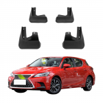 4 TK Porikaitsmed Mudakaitse &uuml;hilduvad Lexus CT200 CT200h 2011 2012 2013 2014 2015 2016 2017 2018 2019 2020 LK-04 must