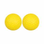 Kollane PU golfipallid Siseruumides Kodu Kontor Tagaaed Harjutamine Ohutud Pehmed Golfipallid Pere L&otilde;bus M&auml;ng Treening Sport Kingitus Poiss T&uuml;druk ZYF