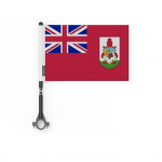 Drapeau - bermuud - 14 x 21 cm - 5 t&uuml;kki - pol&uuml;ester - mulje otse/tagurpidi