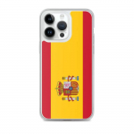 Coque iPhone &ndash; Drapeau Espagne &ndash; iPhone 14 Pro Max &ndash; Supp &ndash; Mitmev&auml;rviline &ndash; Vertikaalne