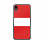 Coque - iPhone XR - Drapeau du P&eacute;rou - Silikoonist supp - Kaitse t&auml;ielik - Fine et l&eacute;g&egrave;re
