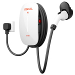 OSCAL IP65 EV laadija EV7000 DC kiirlaadija Elektriauto laadija 7kW 32A/16A 220v-240v Laadimisjaam valge