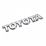 3D Metallist Embleem M&auml;rk Auto Kleebis Auto Pagasiruumi Kleebis Toyota Chr Corolla Camry Yaris Hilux Prius Avensis Auris Prado Verso TRD jaoks h&otilde;be
