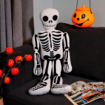 Armas Naljakas Luukere Nukk Valge Luu Muumia Pl&uuml;&uuml;s M&auml;nguasi Halloweeni Nukk Kaunistused Nukk 40cm 0.12kg