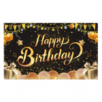 S&uuml;nnip&auml;evab&auml;nner l&auml;bipaistev prinditud s&auml;delev pol&uuml;ester Palju &otilde;nne s&uuml;nnip&auml;evapeo taustaks riidest kodukaunistus festivaliks One Size W