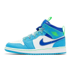 Air Jordan 1 Mid SE GS Sprite Laste tossud Sinine Tume-Pulbrisinine V&otilde;idusinine DA8010-400 36