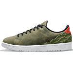 Air Jordan 1 Centre Court Oil Green Unisex Tossud Valge Must DJ2756-300 37.5