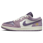 Air Jordan 1 Low Rahvusvahelise Naistep&auml;eva Naiste Tossud Lilla Amet&uuml;st-Laineline kanjon-Lilla DR8057-500 44.5 gray