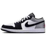 Air Jordan 1 Low SE Valge Must Matt H&otilde;be Meeste Tossud Tulepunane HF3148-106 47.5 black