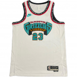 Nike X NBA koost&ouml;&ouml; Memphis Grizzlies 2024/2025 hooaeg Derrick Rose 23 Retro korvpallivorm Unisex vormid Valge FQ4686-100 L