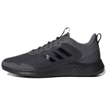 Adidas Fluidstreet Mugavad Mitmek&uuml;lgsed V&otilde;rkkangas Libisemisvastased Madalad Vabaaja Jooksukingad Meeste Tossud Hall Must FY8456 44