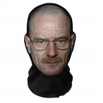 3D realistlik mask - Hingav t&auml;isn&auml;omask cosplay jaoks, rekvisiidid ja kost&uuml;&uuml;mid Walteri mask One Size