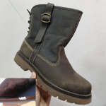 Eripakkumine: Ehtsast nahast l&uuml;hikesed saapad - Unisex retro ratsas&otilde;idu- ja Martini stiil, hingavad ja trendikad 40