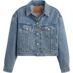 Levis X Beyonc&eacute; Koost&ouml;&ouml; Mugav Denim Jakk Klapitaskuga Disain FW25 Naiste jakid 005ON-0001 M