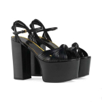 Br&auml;ndi Walk Show Naiste Suurus 34 -43 Sandaalid Suvine Kleit Pidu Pulm Pruudi Kingad Seksikas 12cm Kontsaga Platvorm Vibu Armastus K&otilde;rged Kontsad 34 black