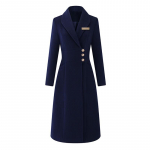 Women's Professional Wool Blend Commuter Coat L