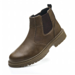 Veekindlad t&ouml;&ouml;- ja ohutussaapad Meeste Nahast saapad H&auml;vimatud meeste t&ouml;&ouml;jalatsid Meeste talvesaapad Turvajalatsid Meeste terasest jalan&otilde;ud 40