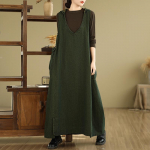 Naiste 2025. aasta uus suures suuruses suvine teksakleit Vintage Elegantne vaba vabaaja Kapuutsiga maxi kleidid L