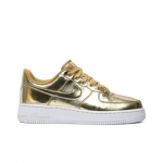 Nike Wmns Air Force 1 SP 'Liquid Metal - Gold' CQ6566-700 EU 42.5 valge/metallist kuldset v&auml;rvi