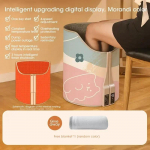 Electric Foot Warmer Heating Pad, Portable Folding with Adjustable Thermostat for Warm Feet at Home Office Winter EU