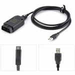 Vagcom 25.3 VCDS Hex V2 Can OBD2 diagnostikavahend Wesheu VCDS VAG COM 25.3 Piiramatu VINS-iga autodele aastatest 1996 kuni 2017 Dutch