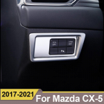 For MAZDA CX-5 CX5 CX 5 2017 2018  Car Headlamps Adjustment Switch decoration cover Trim car styling accessories B 1PCS