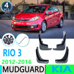 for KIA RIO 3 K2 UB 2012 2013 2014 2015 2016 Russian Model Fender Mudguard Mud Flaps Guard Splash Flap Mudguards Car