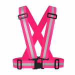 Valikuline v&auml;rviline laste helkurvest Reguleeritav ohutus Turvalisus N&auml;htavus Gear Stripes jope