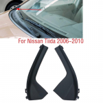 2TK Nissan Tiida jaoks 2006 2007 2008 2009 2010 auto esiklaasi katte nurga trimmi klaasipuhasti k&uuml;lje trimmi kaane kaas jaoks one pair