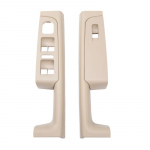 2PCS beige gray black Front rear Inner Door Handle Armrest Frame Switch Control Panel Trim 3TD867157 for Skoda Superb 2008-2013 black rear