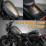For Rebel 1100 CMX1100 Body Sticker Waterproof Sunscreen Sticker Decorative Sticker Body Sticker rebel1100 cmx1100 B WHITE