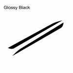 2Pcs Car Side Door Skirt Strip Stickers Sport Style Vinyl Film Decals For Seat Ibiza 6j 6l fr Ateca Altea leon Auto Accessories 152x8.4cm For Ibiza