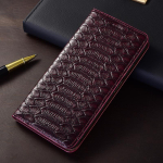 Python Ehtne Nahast Klapp&uuml;mbris Samsung Galaxy S10 S10E S20 S21 S22 S23 S24 S25 Note 8 9 10 20 Plus FE Ultra Kaaned Note 10&Genuine Leather kohv