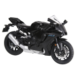 1/12 Yamaha YZF-R1 R1 Sulamist V&otilde;idus&otilde;idu Mootorratta Mudel Valatud Metallist T&auml;navas&otilde;idu Mootorratta Mudel Heli ja Valgusega Laste M&auml;nguasjad Kingitus must