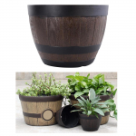 er Garden Decoration Container and Distressed Pots Vintage Round 15 inch