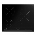 Plaque &agrave; Induction - TEKA - IZC63015BKMSS - 3 Zones de cuisson - Verre tremp&eacute; - Arr&ecirc;t Automatique