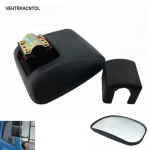 VEHTRKACNTOL 18 x 19.5cm Car Truck Front Wheel Mirror Blind Spot Rearview Mirror Side Mirror