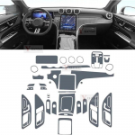 Mercedes-Benz GLC W254 -2024 Autode Sisekeskkonna Keskkonsooli L&auml;bipaistev TPU Kaitsekile Kriimustusvastane Kleebis Left Hand Drive