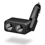 SEIWA Auto sigaretis&uuml;&uuml;taja pesa Otsene t&uuml;&uuml;p &Uuml;hilduv 7A v&auml;ljundiga Jaotur, 2 pesa, F318, Pistikust v&auml;ljat&otilde;mbumise kaitse, 12V/24V s&otilde;idukid,