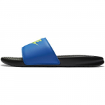 Nike Benassi Jdi Mismatch Mood Unisex Sinised Mustad Sussid 'Must' 818736-074 38.5